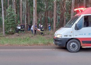 Acidente  com três professoras na SC 390