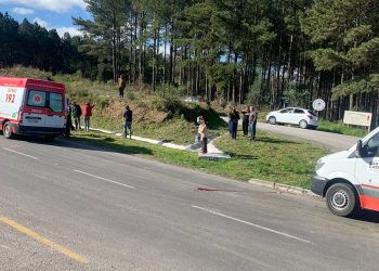 Atropelamento de casal com óbito na SC 114 neste domingo