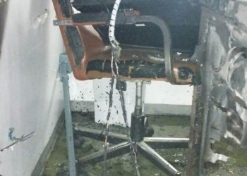 Princípio de incêndio no Hospital Hélio Anjos Ortiz neste domingo