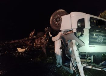 Acidente com vítima fatal nesta madrugada. Veja o vídeo