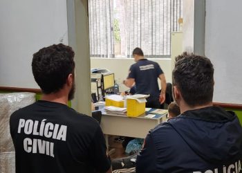 PCSC cumpre mandados de busca e apreensão e prisão em investigação sobre corrupção em licitações em Anita Garibaldi
